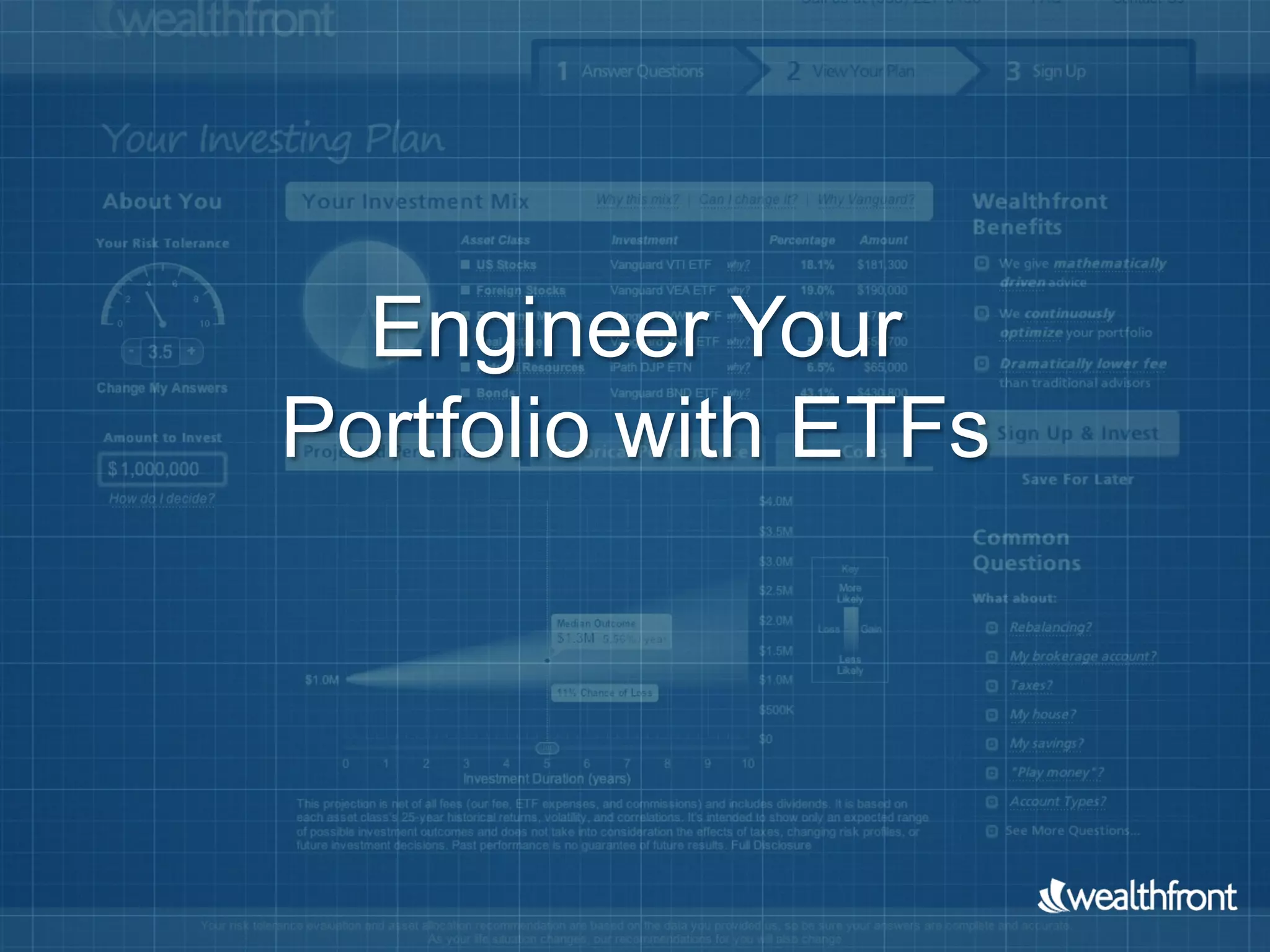 Engineer Your
Portfolio with ETFs
 