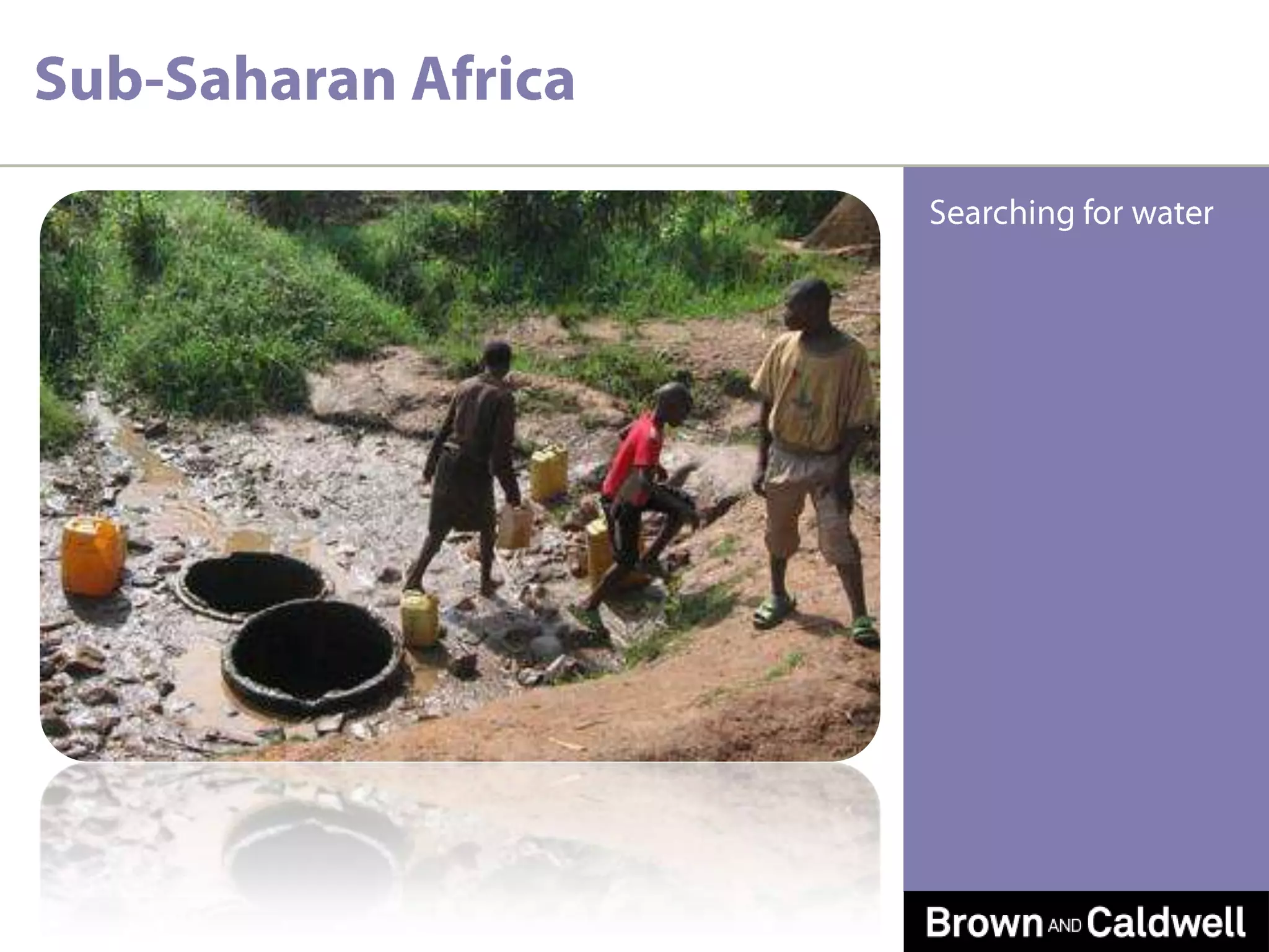 Sub-Saharan AfricaSearching for water