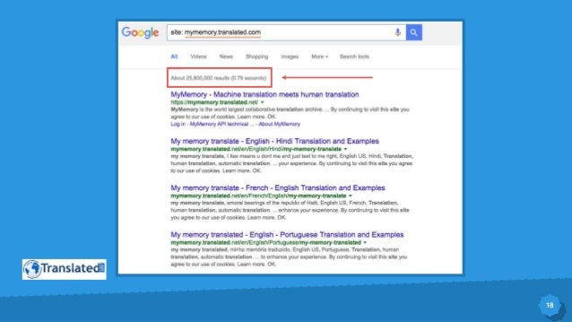 my memory translate google