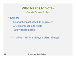 Engineering change management webinar april 2013 | PDF