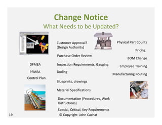 Engineering change management webinar april 2013 | PDF