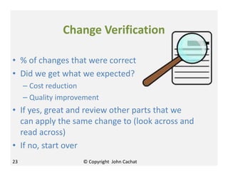 Engineering change management webinar april 2013 | PDF