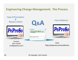 Engineering change management webinar april 2013 | PDF