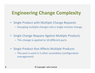 Engineering change management webinar april 2013 | PDF