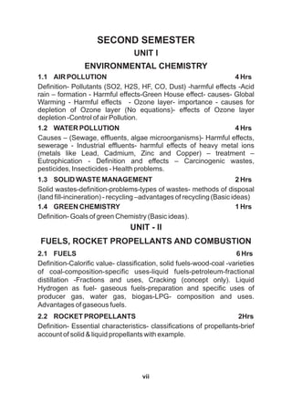 Engineering chemistry sem 1&2 | PDF