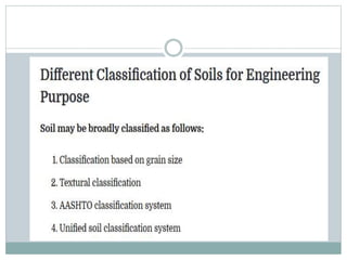 Engineering classification of soil | PPTX | Geology | Science