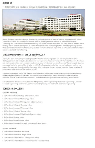 Top Engineering Institute Indore