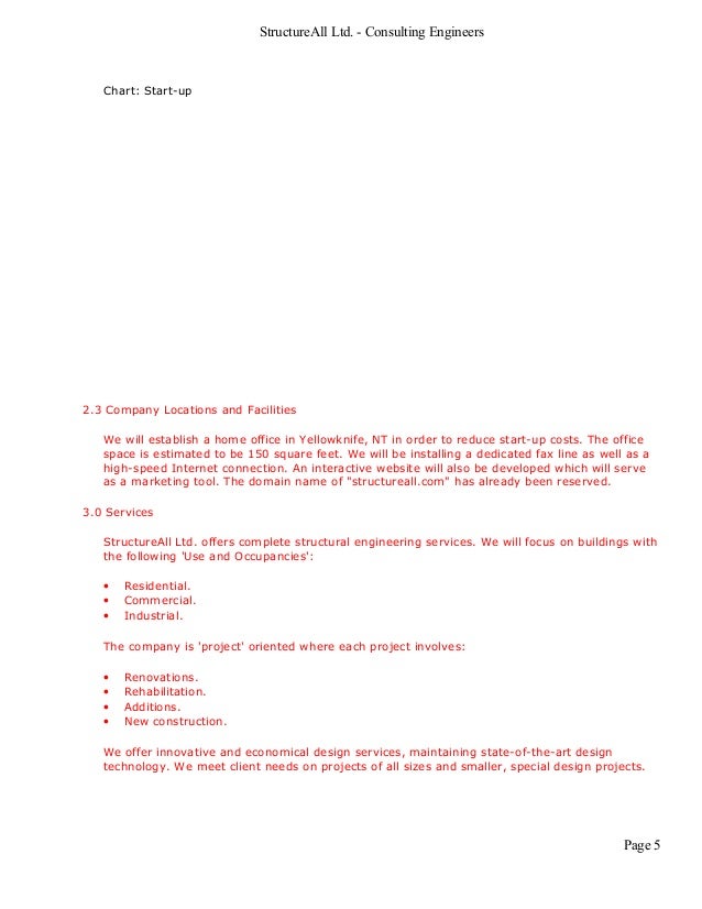 Engineering Consulting Business plan