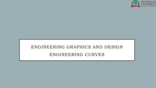 ENGINEERING GRAPHICS AND DESIGN
ENGINEERING CURVES
 
