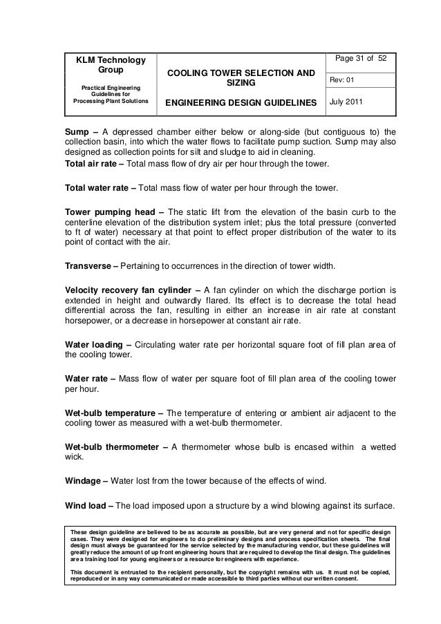 Engineering Design Guidelines Klm Engineering Design Guidelines Klm
