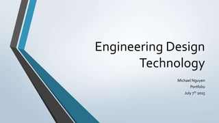 Engineering Design Technology | PPT