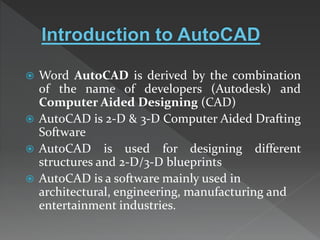 AutoCad | PPTX