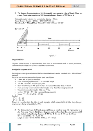 Engineering Distance Valid Engineering drawing | PDF