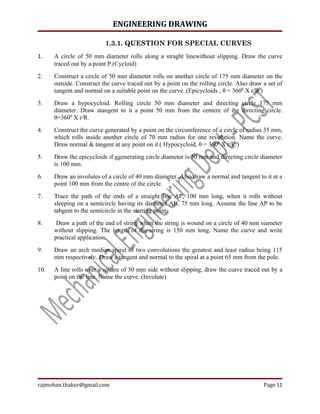 Engineering Drawing 100 Q.Ans