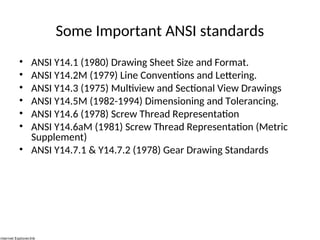 Understanding of Engineering drawing basics | PPT