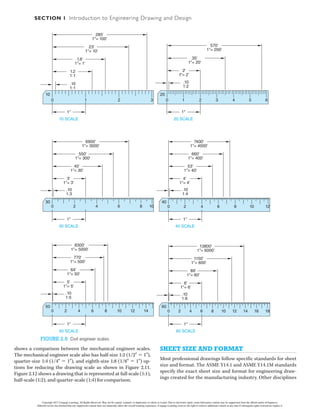 engineering scale | pdf | length | rectangle Images... Engineering Drawing & Design_1.pdf
