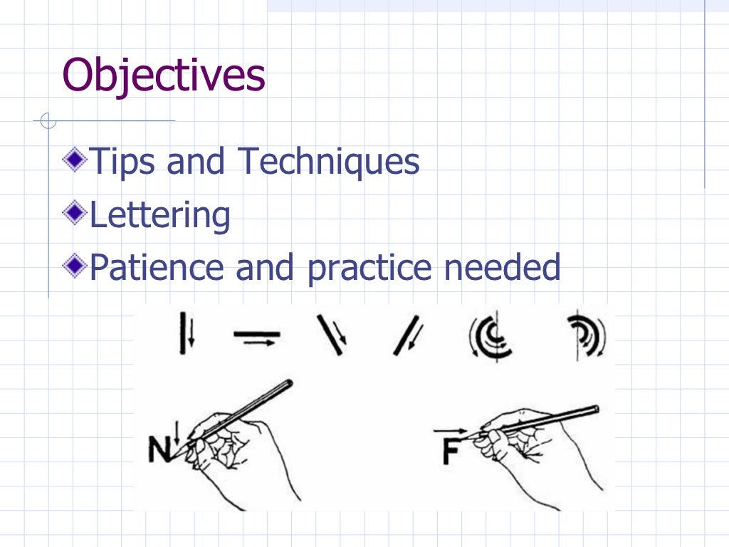 Engineering drawing (engineering lettering) lesson 3