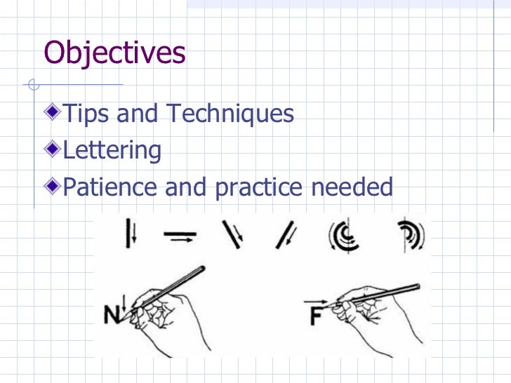 engineering lettering