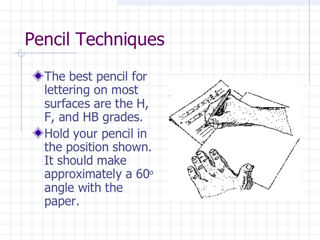 Engineering drawing (engineering lettering) lesson 3
