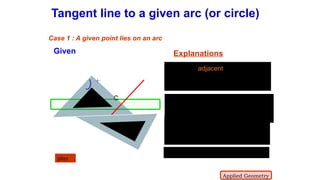 Comprehensive Guide to Using Drawing Tools and Applied Geometry ...