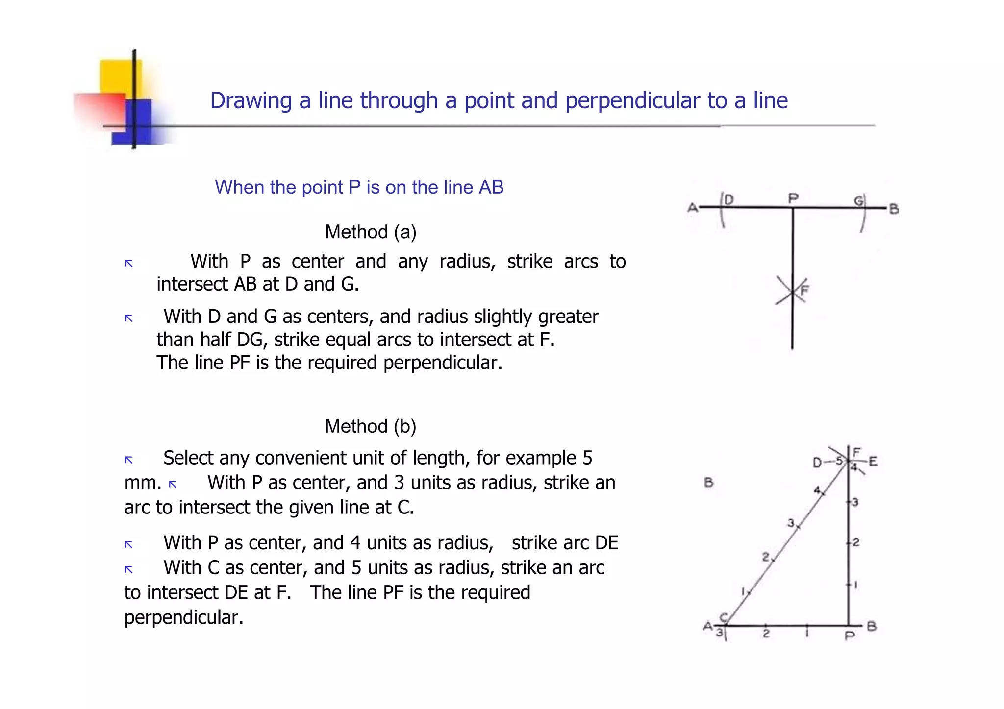 Engineering drawing (geometric construction) lesson 4