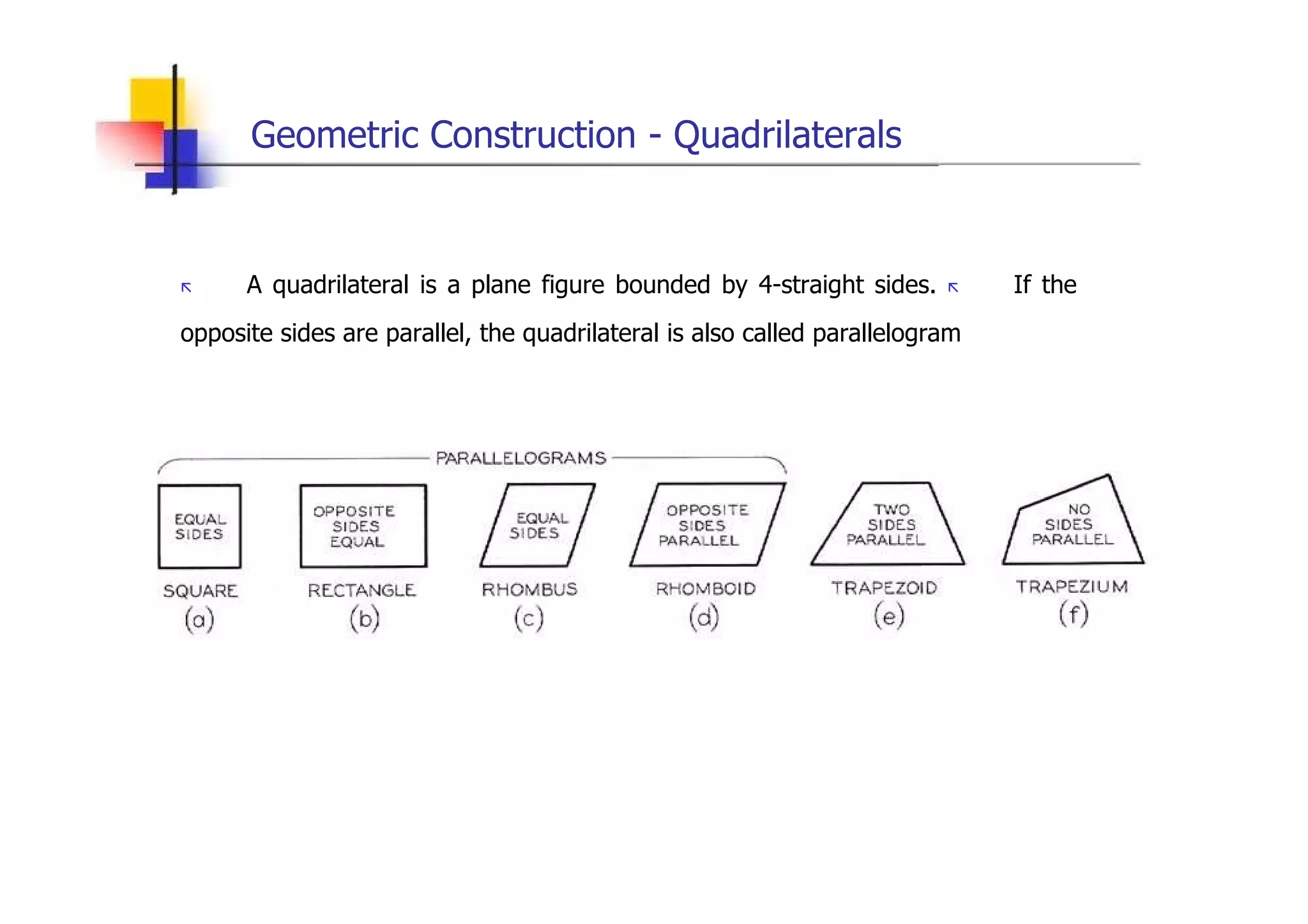 Engineering drawing (geometric construction) lesson 4