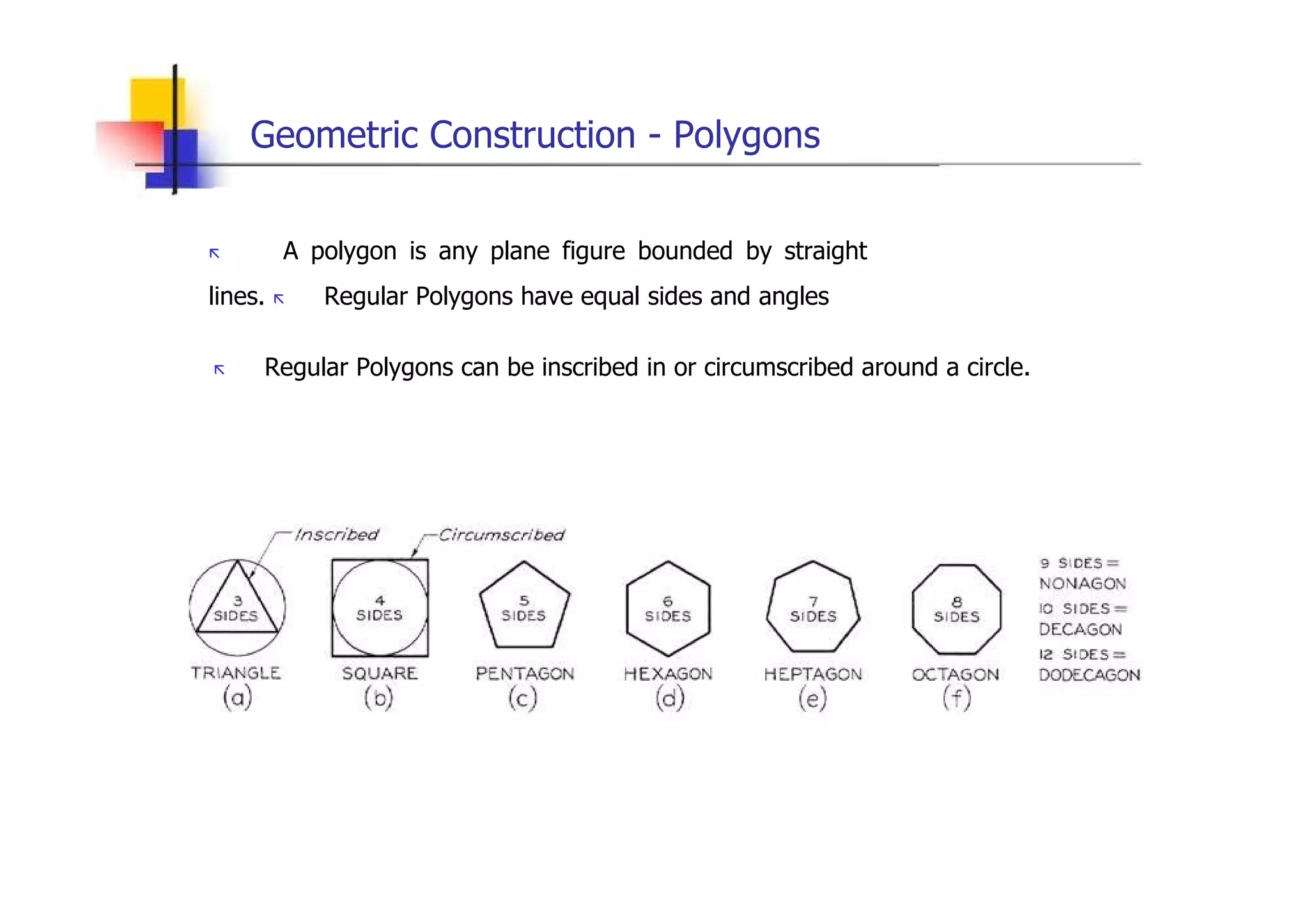 Engineering drawing (geometric construction) lesson 4