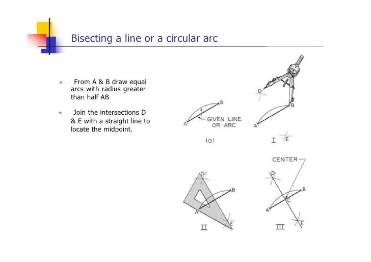 Engineering drawing (geometric construction) lesson 4