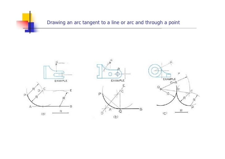 geometrical construction in engineering drawing