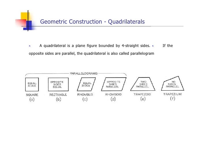 geometrical construction in engineering drawing