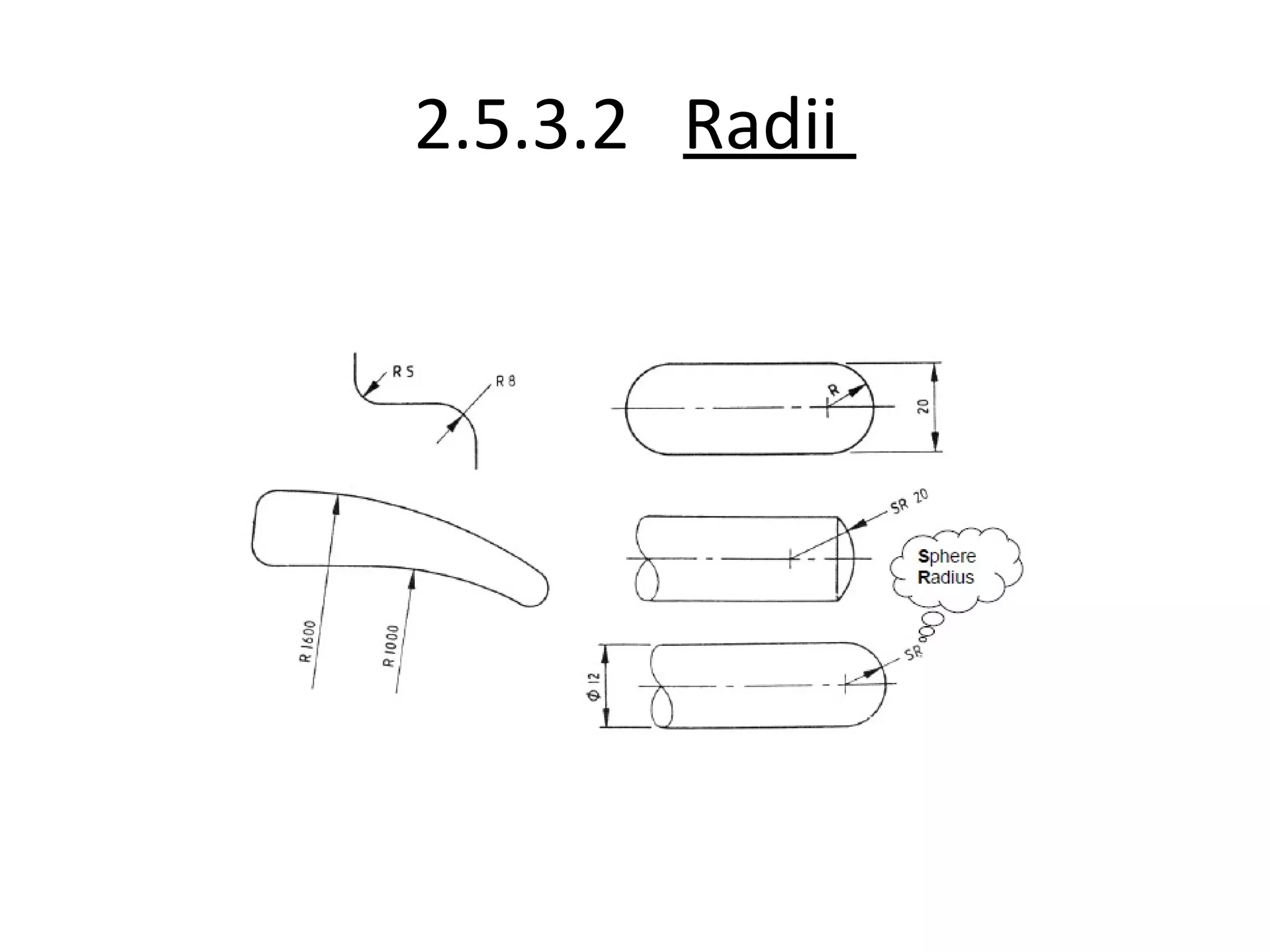 2.5.3.2 Radii
 