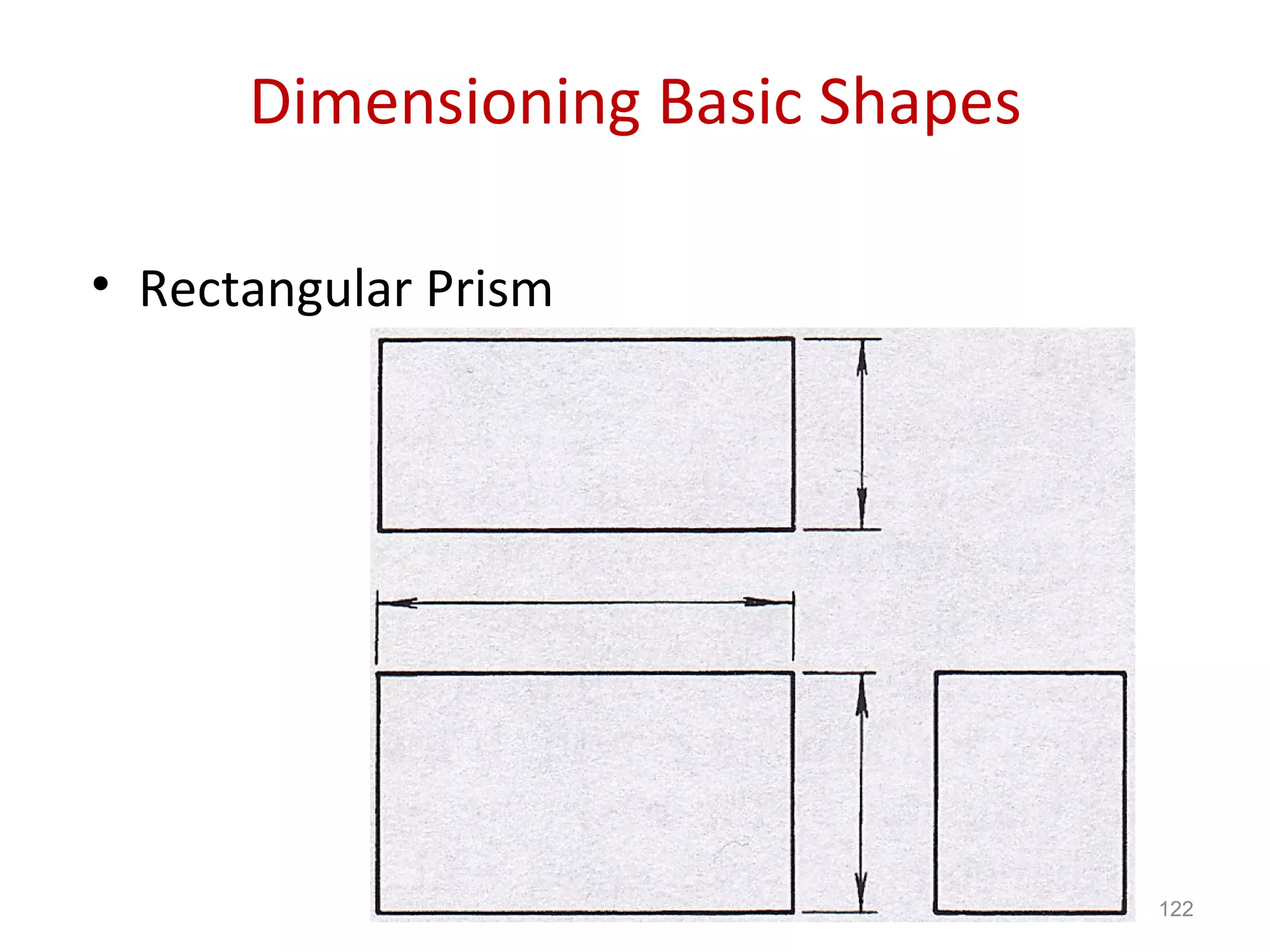Dimensioning Basic Shapes Rectangular Prism 