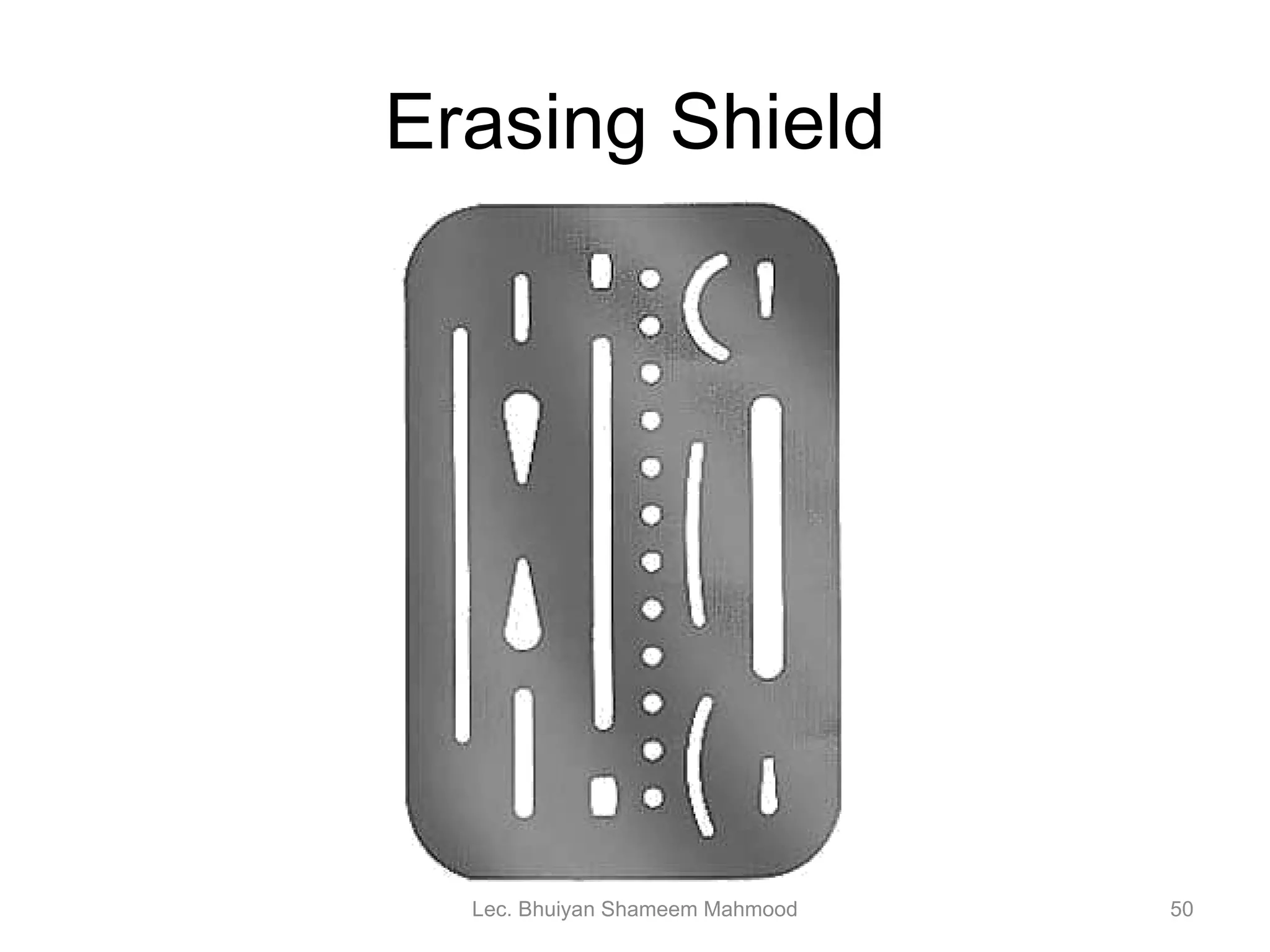 Erasing Shield Lec. Bhuiyan Shameem Mahmood 