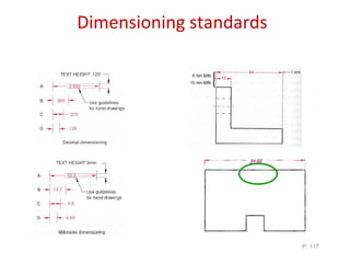 Dimensioning standards P.  