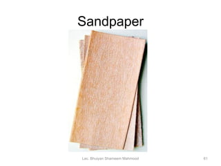 Sandpaper Lec. Bhuiyan Shameem Mahmood 