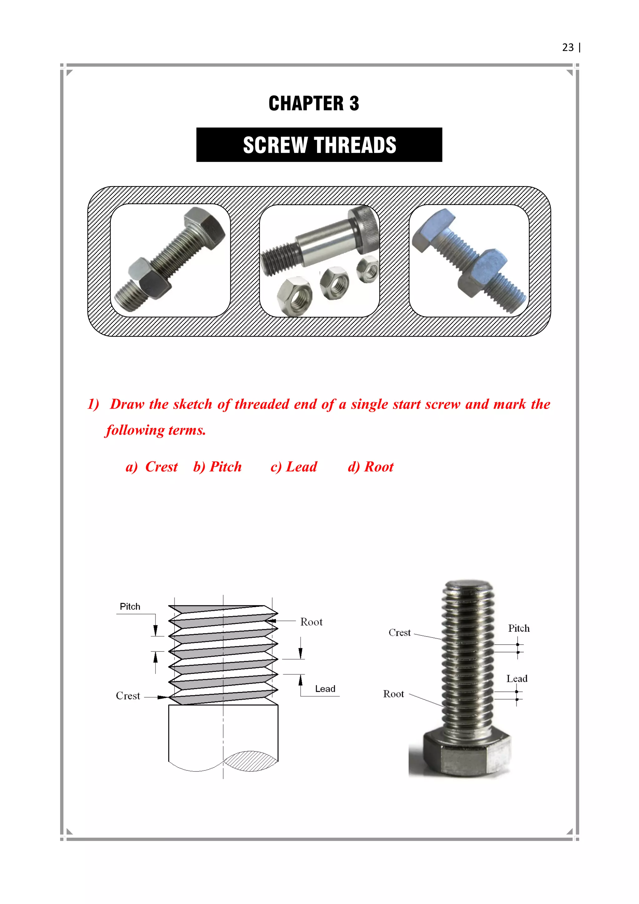 Engineering Drawing III for Technical High School students of Kerala ...