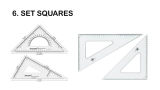 Set Square Names ENGINEERING DRAWING - prelim discussion.pptx