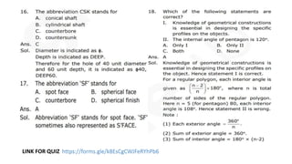 LINK FOR QUIZ https://forms.gle/k8EsCgCWJFeRYhPb6
 