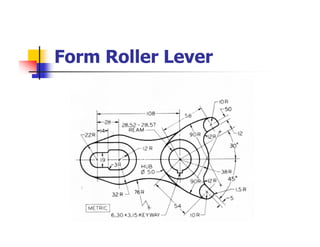 Form Roller Lever
 
