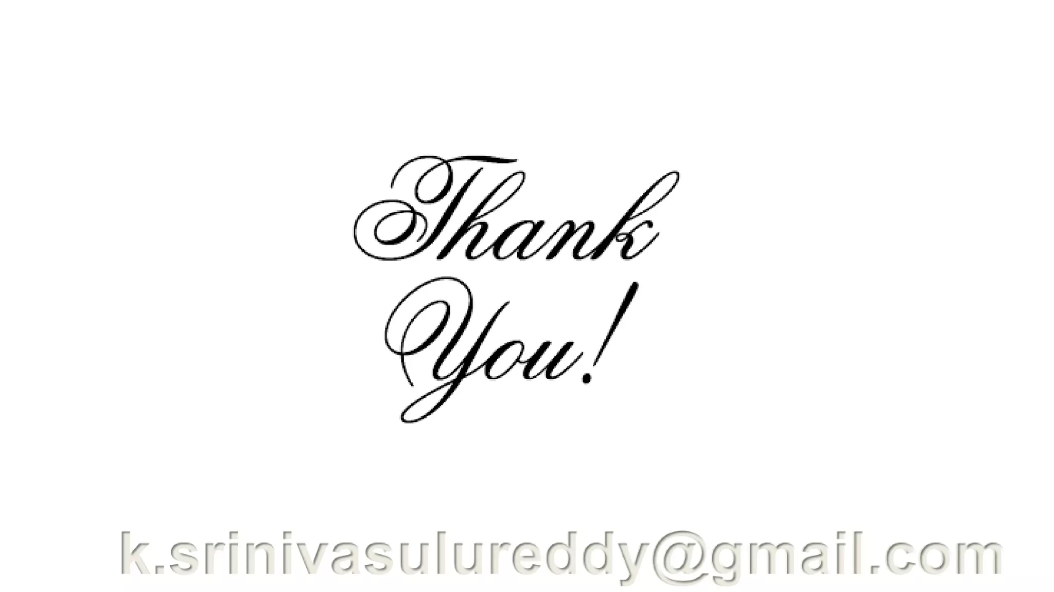k.srinivasulureddy@gmail.com
 