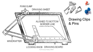 Drawing Clips
& Pins
K.Srinivasulu Reddy, SNIST
 