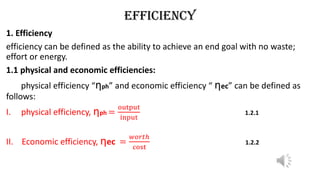 Engineering Economy - Lecture [2] Discussing physical and economical ...