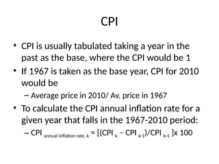 Engineering Economy_ inflation and deflation | PPTX