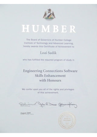 Engineering Education Certificates | PDF