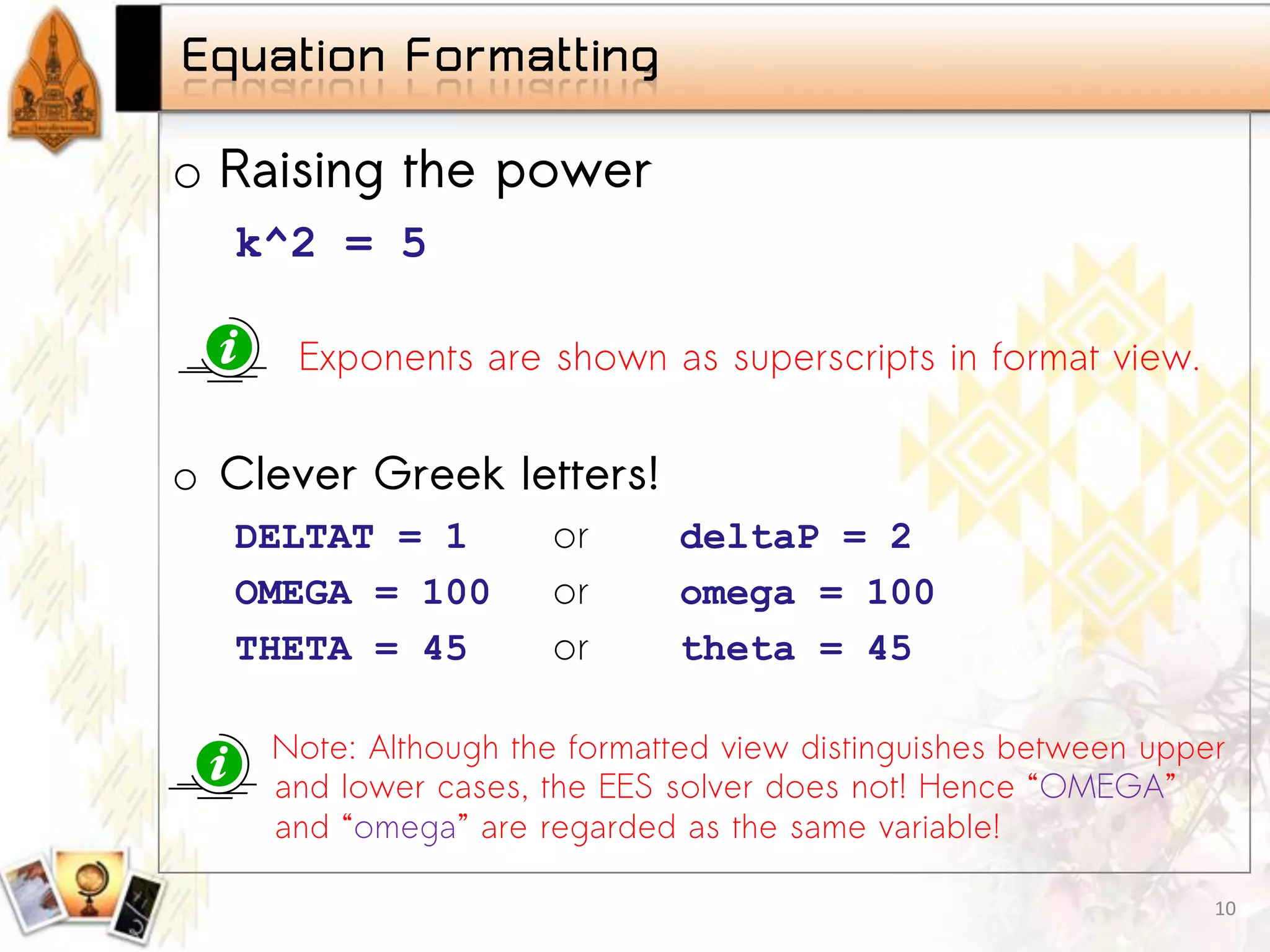 Engineering Equation Solver (Thai)