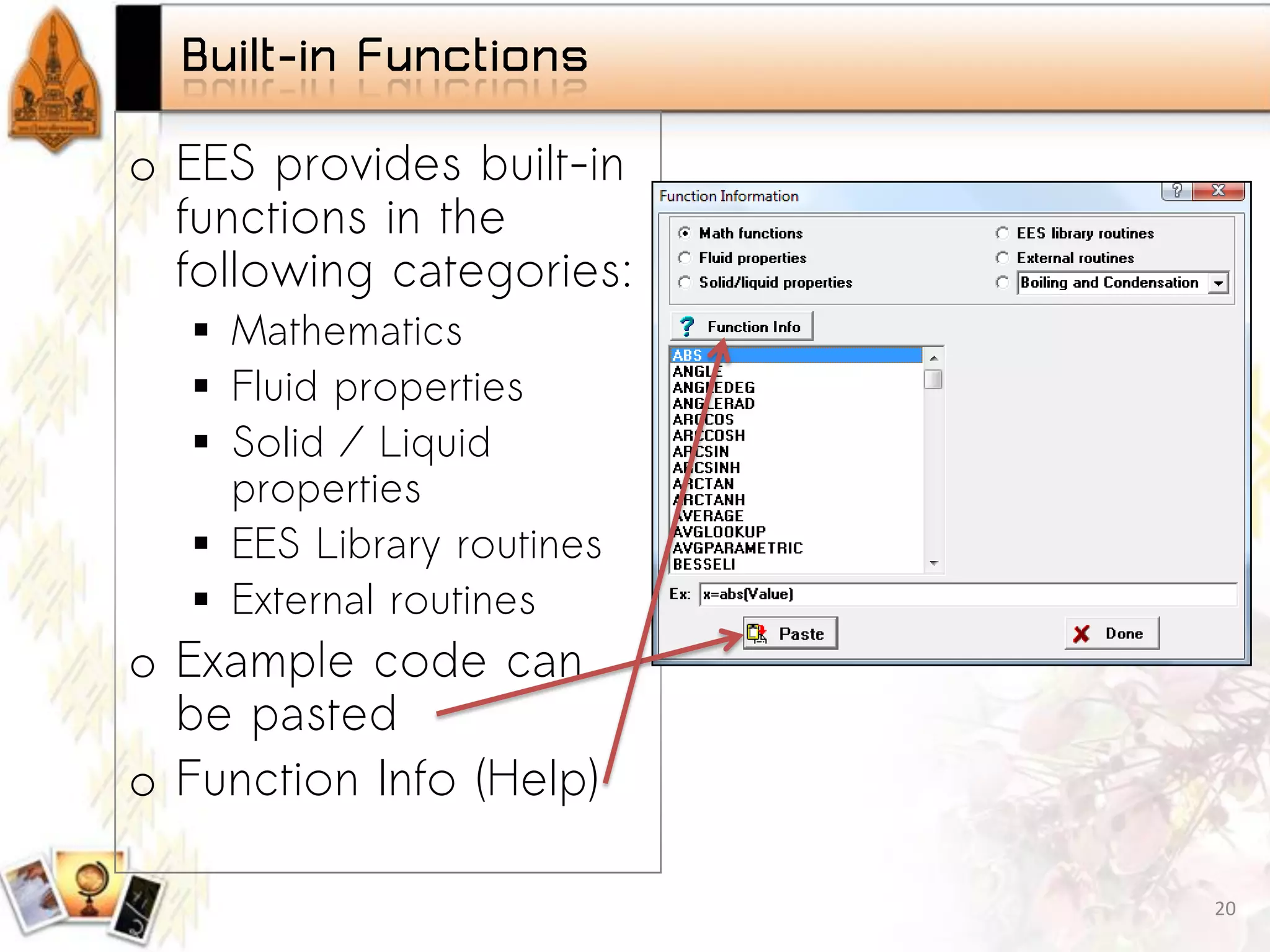Engineering Equation Solver (Thai)