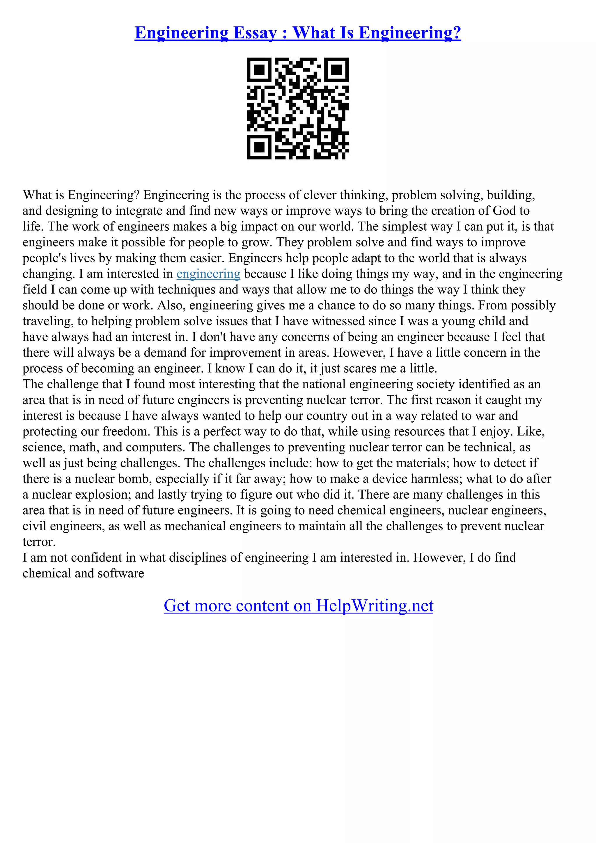 ESSAY TOPICS FOR ENGINEERING STUDENTS visual data 6