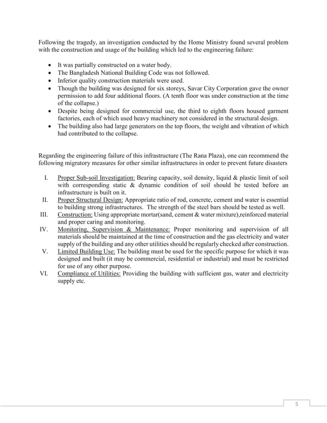 Engineering Failure(Case Study of Rana Plaza Collapse-An Example of ...