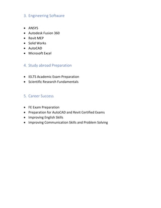 Engineering foundation program structure | PDF