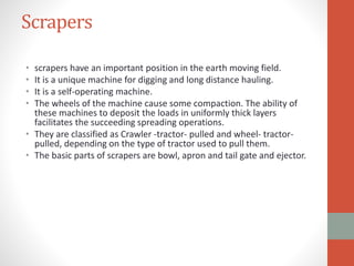 Engineering fundamentals of construction equipments | PPTX